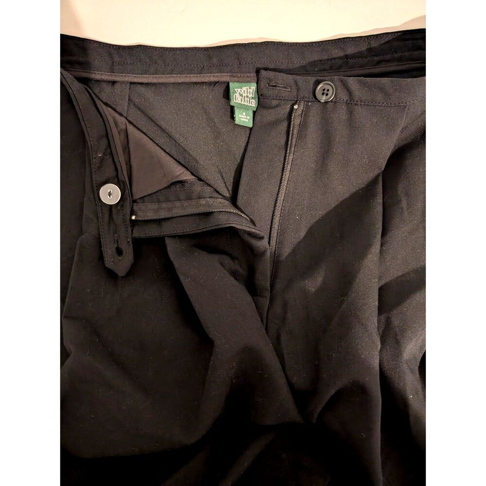 Women's Wide Leg Pants - Wild Fable - Black Size S - Picture 5 of 6